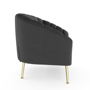 Sofa Samt DARIA anthrazit