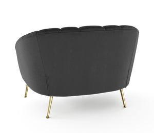 Sofa Samt DARIA anthrazit