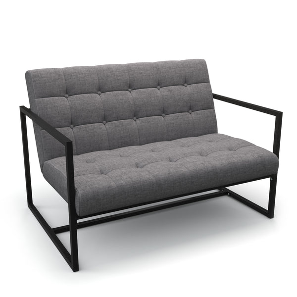 Sofa DEAN 2-Sitzer anthrazit