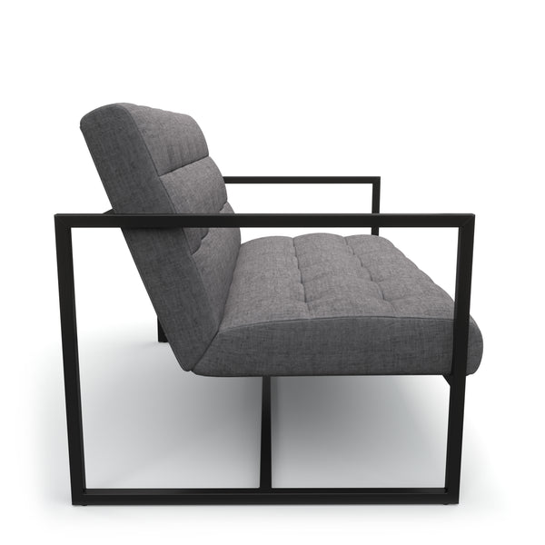 Sofa DEAN 2-Sitzer anthrazit