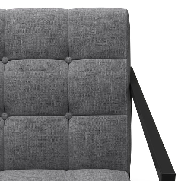 Sofa DEAN 2-Sitzer anthrazit