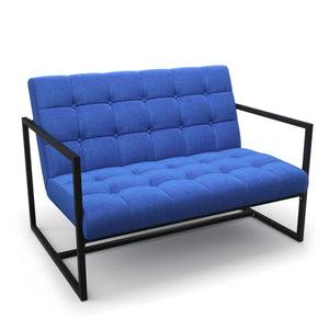 Sofa DEAN 2-Sitzer dunkelblau