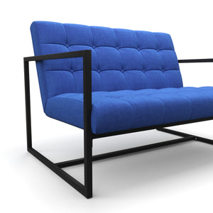 Sofa DEAN 2-Sitzer dunkelblau