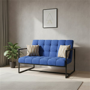 Sofa DEAN 2-Sitzer dunkelblau