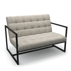 Sofa DEAN 2-Sitzer grau
