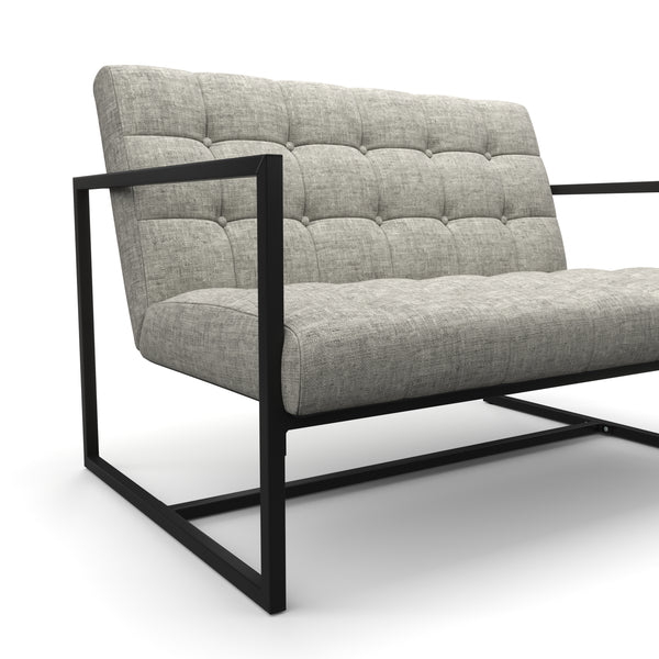 Sofa DEAN 2-Sitzer grau