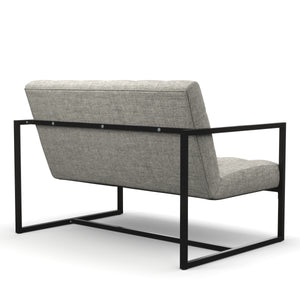 Sofa DEAN 2-Sitzer grau