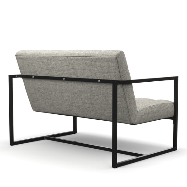 Sofa DEAN 2-Sitzer grau