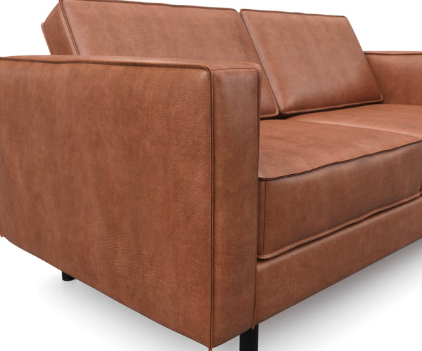 Sofa DUKE 2-Sitzer braun