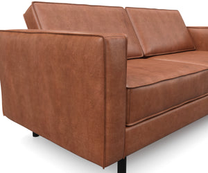 Sofa DUKE 3-Sitzer braun
