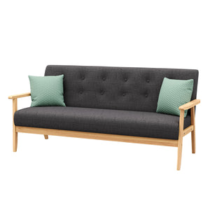 Sofa EDDY 3-Sitzer anthrazit