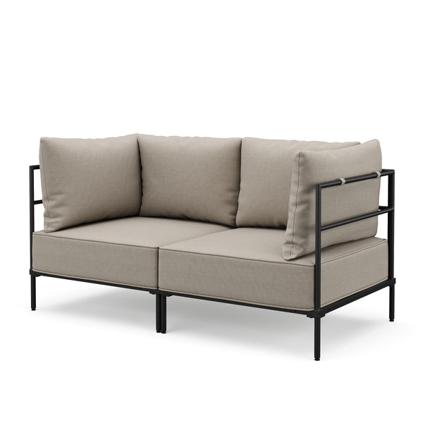 Sofa ETHAN 2-Sitzer beige