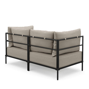 Sofa ETHAN 2-Sitzer beige
