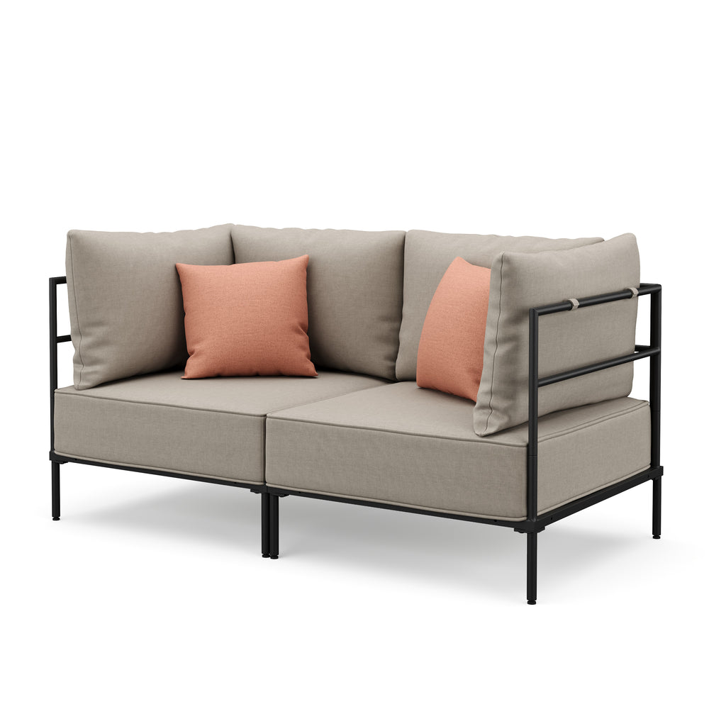 Divano ETHAN a 2 posti, beige