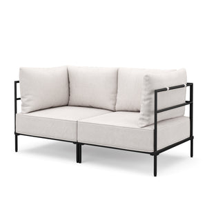 Sofa ETHAN 2-Sitzer creme