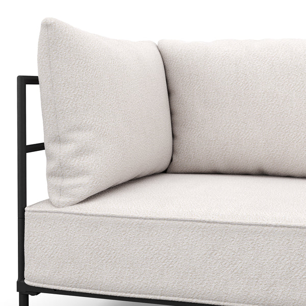Sofa ETHAN 2-Sitzer creme