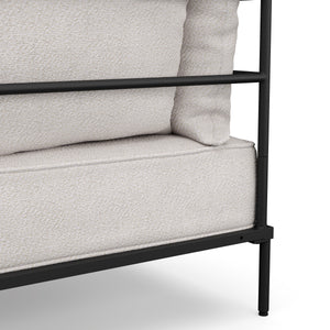 Sofa ETHAN 2-Sitzer creme