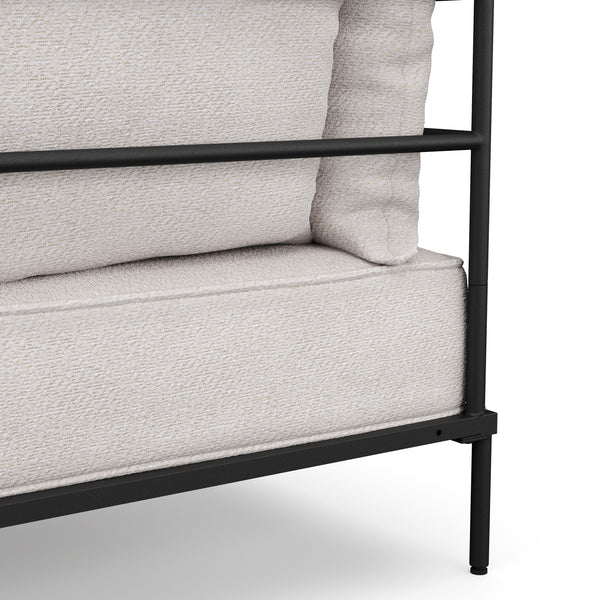 Sofa ETHAN 2-Sitzer creme