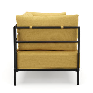 Sofa ETHAN 2-Sitzer gelb
