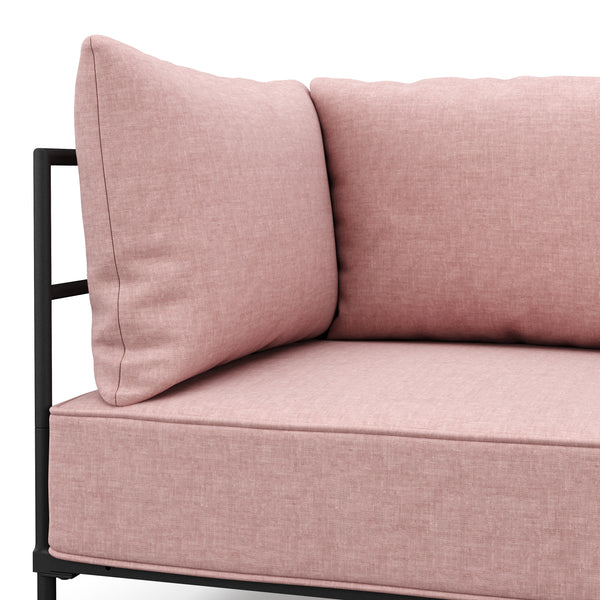 Sofa ETHAN 2-Sitzer rosa