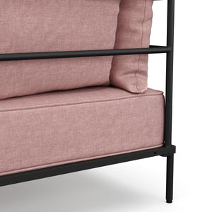 Sofa ETHAN 2-Sitzer rosa