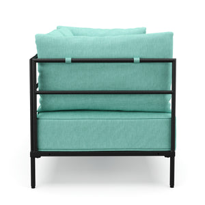Sofa ETHAN 2-Sitzer türkis
