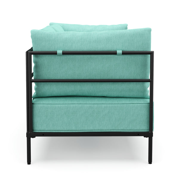 Sofa ETHAN 2-Sitzer türkis