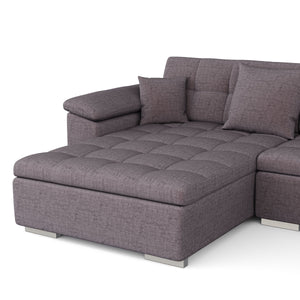 Sofa ARIA links braun