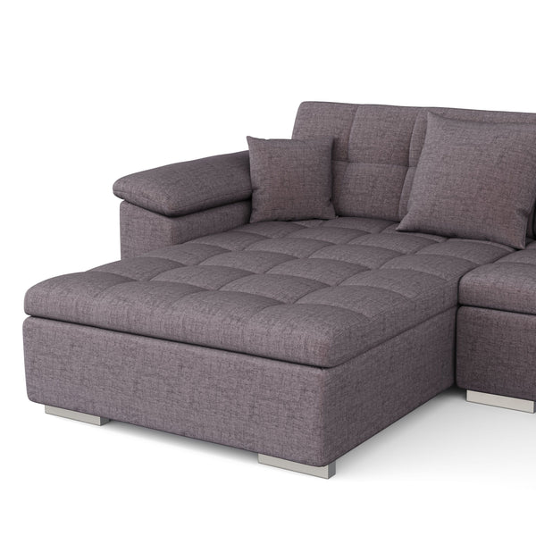 Sofa ARIA links braun