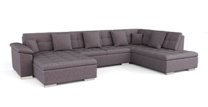 Sofa ARIA links braun