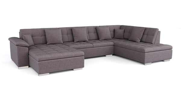 Sofa ARIA links braun