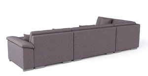 Sofa ARIA rechts braun