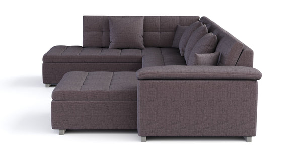Sofa ARIA rechts braun