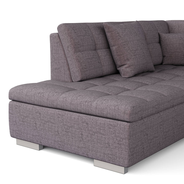 Sofa ARIA rechts braun