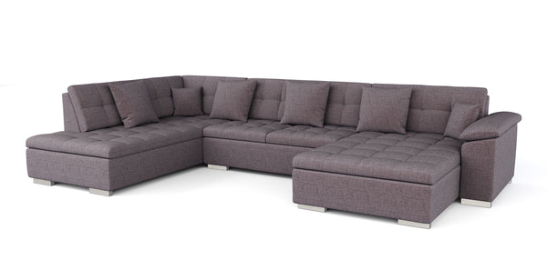 Sofa ARIA rechts braun