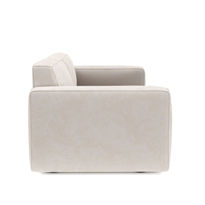Sofa Cord GINNY 3-Sitzer Creme