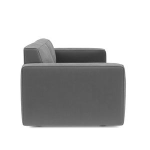 Sofa Cord GINNY 3-Sitzer anthrazit