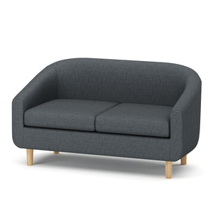 Sofa HEATHER 2-Sitzer anthrazit
