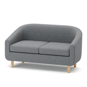 Sofa HEATHER 2-Sitzer grau