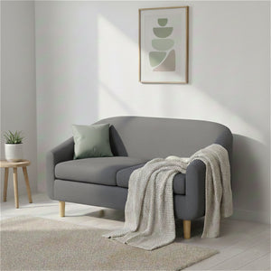 Sofa HEATHER 2-Sitzer grau