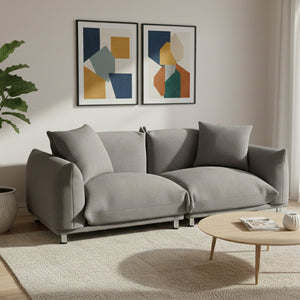 Sofa KAJA 3-Sitzer anthrazit