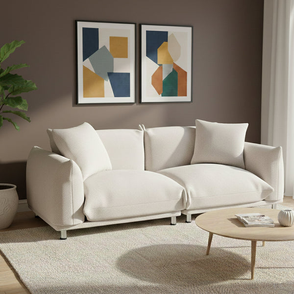 Sofa KAJA 3-Sitzer creme
