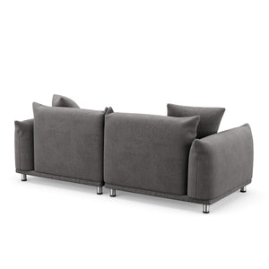 Sofa KAJA 3-Sitzer anthrazit