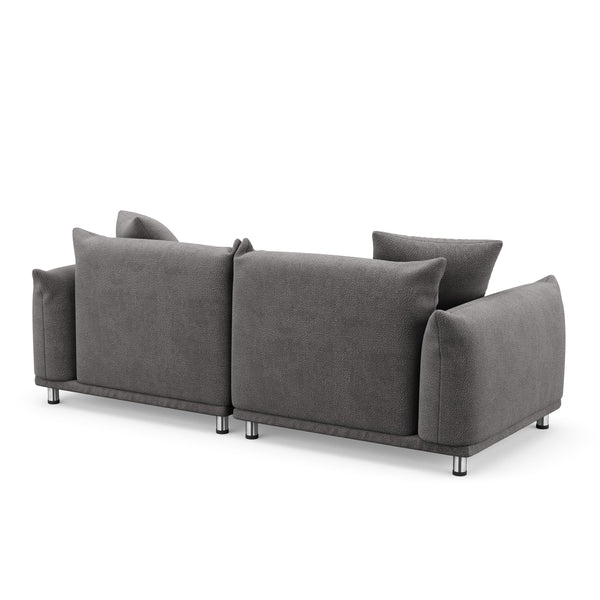Sofa KAJA 3-Sitzer anthrazit