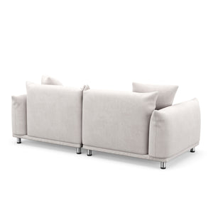 Sofa KAJA 3-Sitzer creme