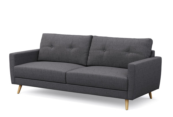 Sofa MANDY 3-Sitzer anthrazit