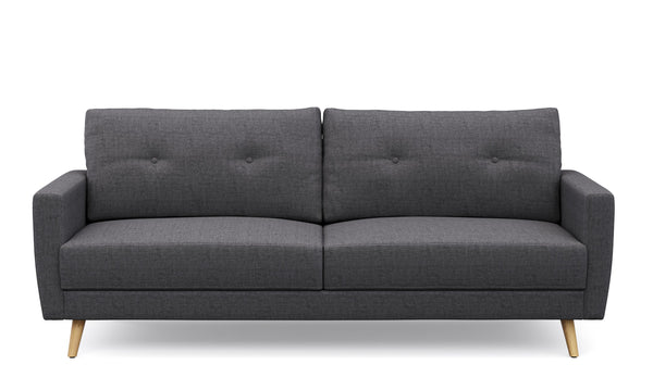 Sofa MANDY 3-Sitzer anthrazit