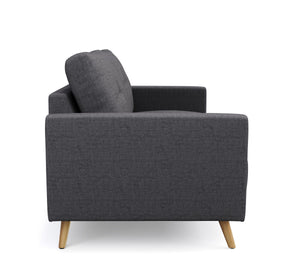 Sofa MANDY 3-Sitzer anthrazit