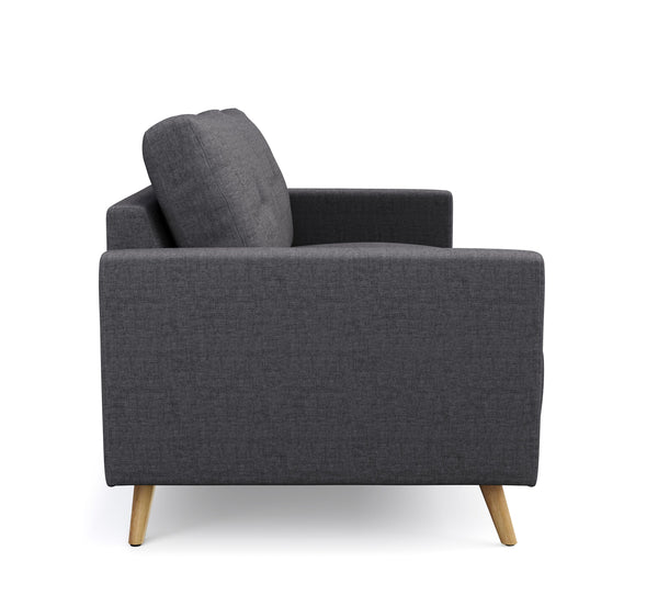 Sofa MANDY 3-Sitzer anthrazit
