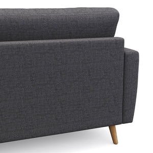 Sofa MANDY 3-Sitzer anthrazit